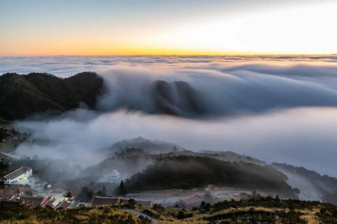 市縣動態果然仙氣十足泉州德化縣九仙山雲海景觀上榜了