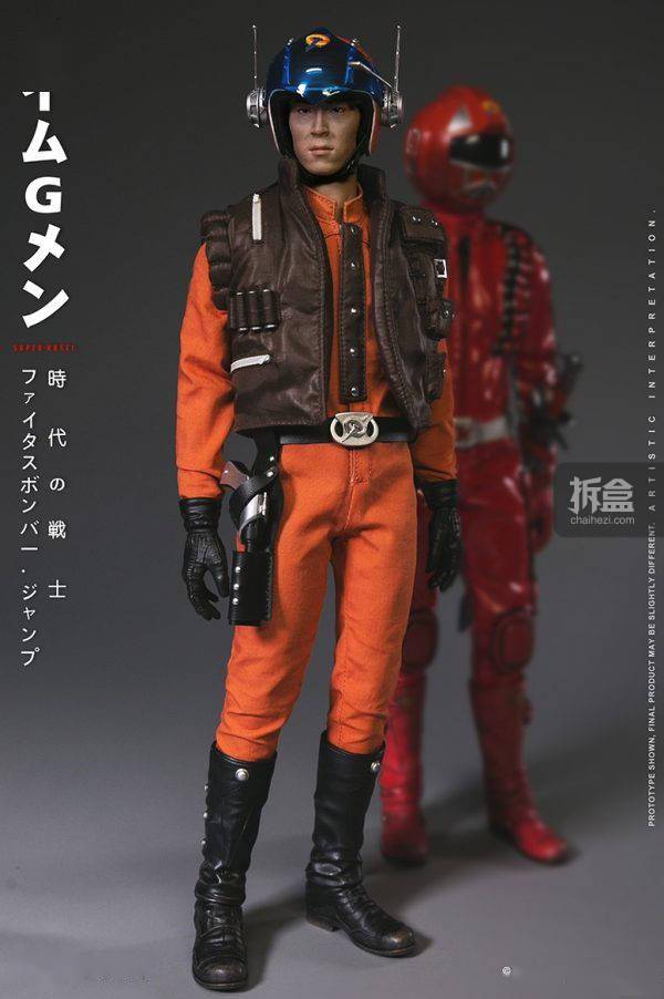 vtstoys 1/6 超級克賽時代戰士 恐龍特急同人12寸