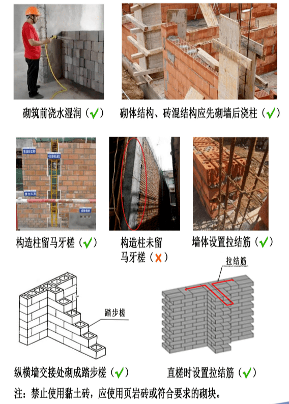 农村自建房安全常识来了!_施工_墙体_砌筑