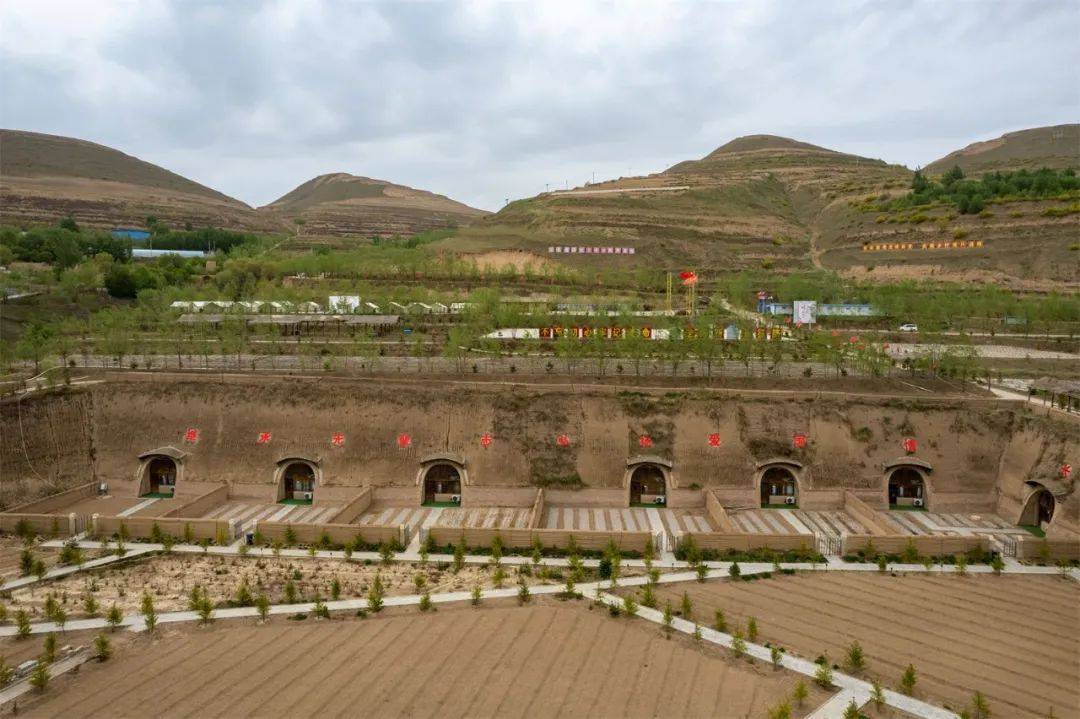 高清大图:【我的村 我的家】瞰红军会师之地美丽村庄——西吉县将台堡