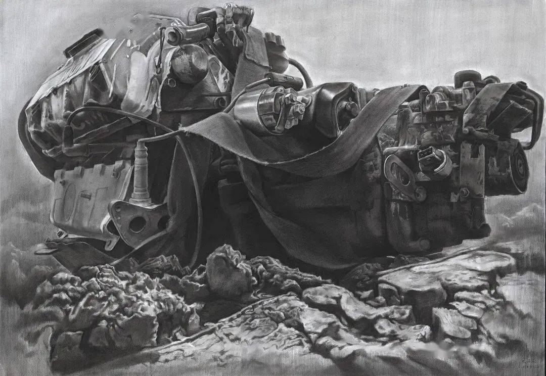 中央美术学院设计学院 | 素描作品欣赏_芥子园_画谱_基础