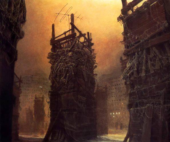 "地狱画家"——济斯瓦夫·贝克辛斯基_死亡_气息_作品