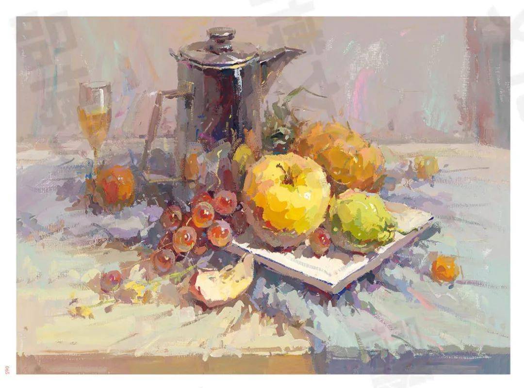 征战联考3色彩静物横构图张国政回归本质的形体色于一体贴合考题方向