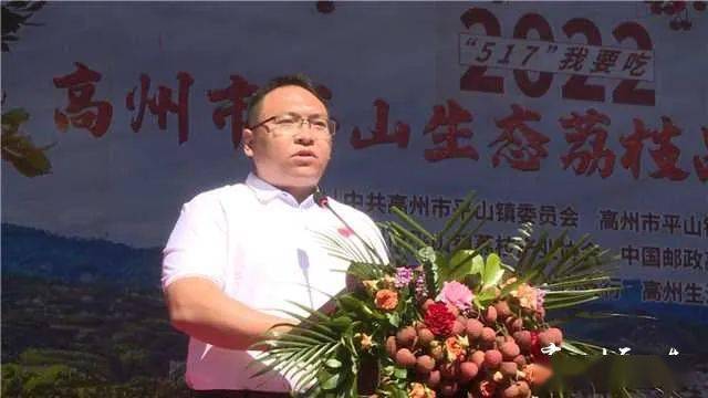 平山镇党委书记 陈龙"今年,我们在去年成立荔枝产业协会的基础上,又