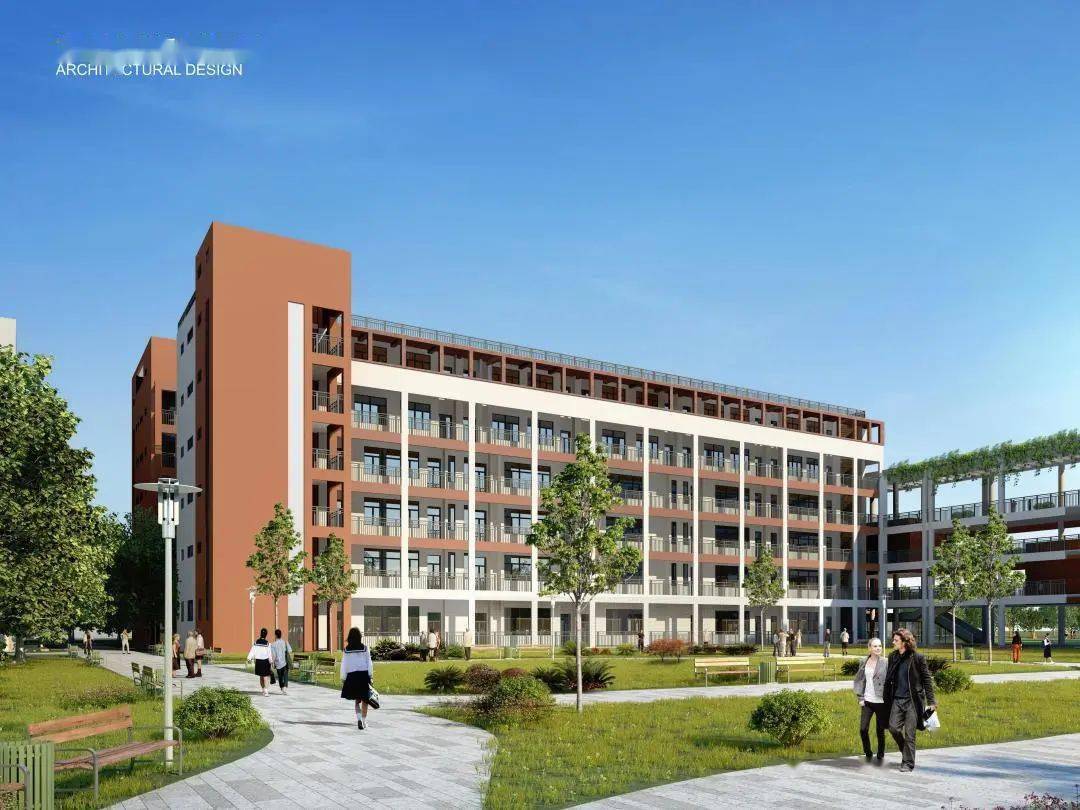 东城旗峰学校是东城街道办事处于2021年7月投资兴建的第一所公办九年