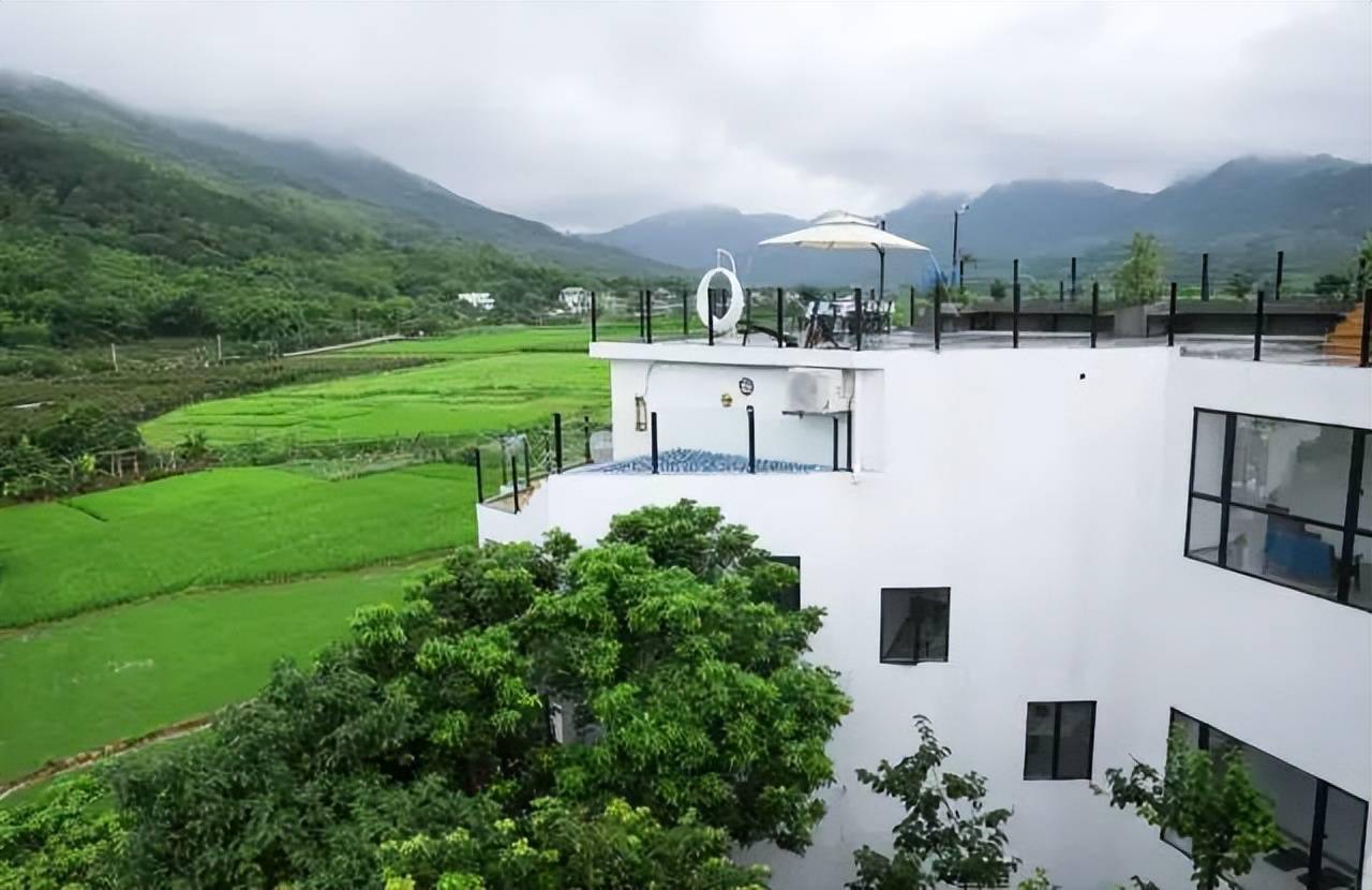 广州增城这座在稻田中探寻白云深处轻奢美景民宿丨探云田居