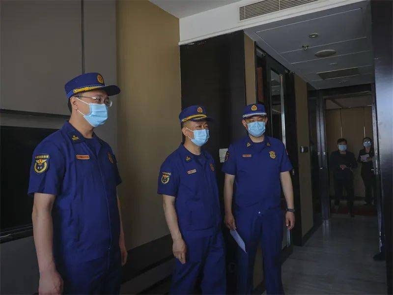 盘锦支队开展备用集中隔离酒店熟悉演练