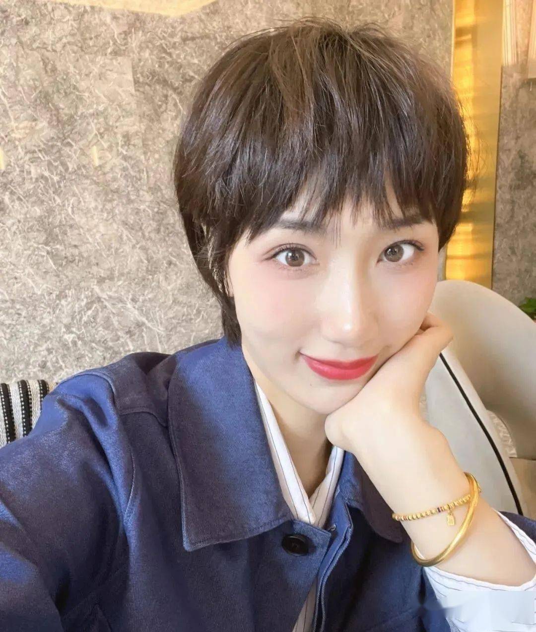 " 普普通通的短发 "._发型_中国_形象