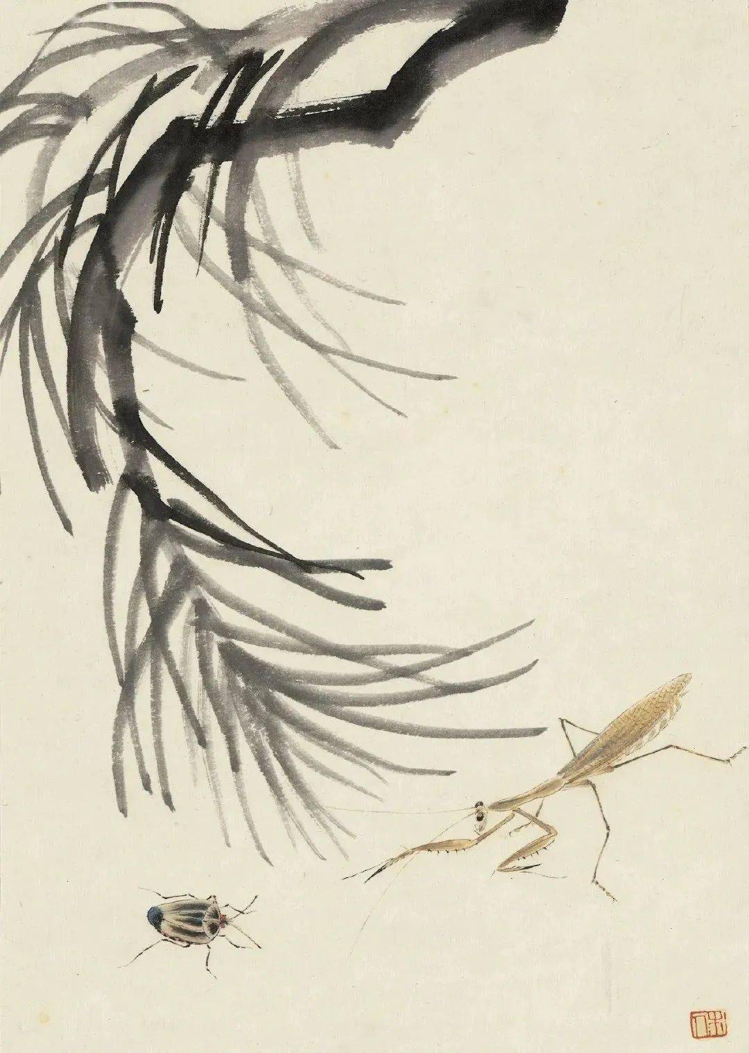 从笔下的草虫看齐白石的绝活