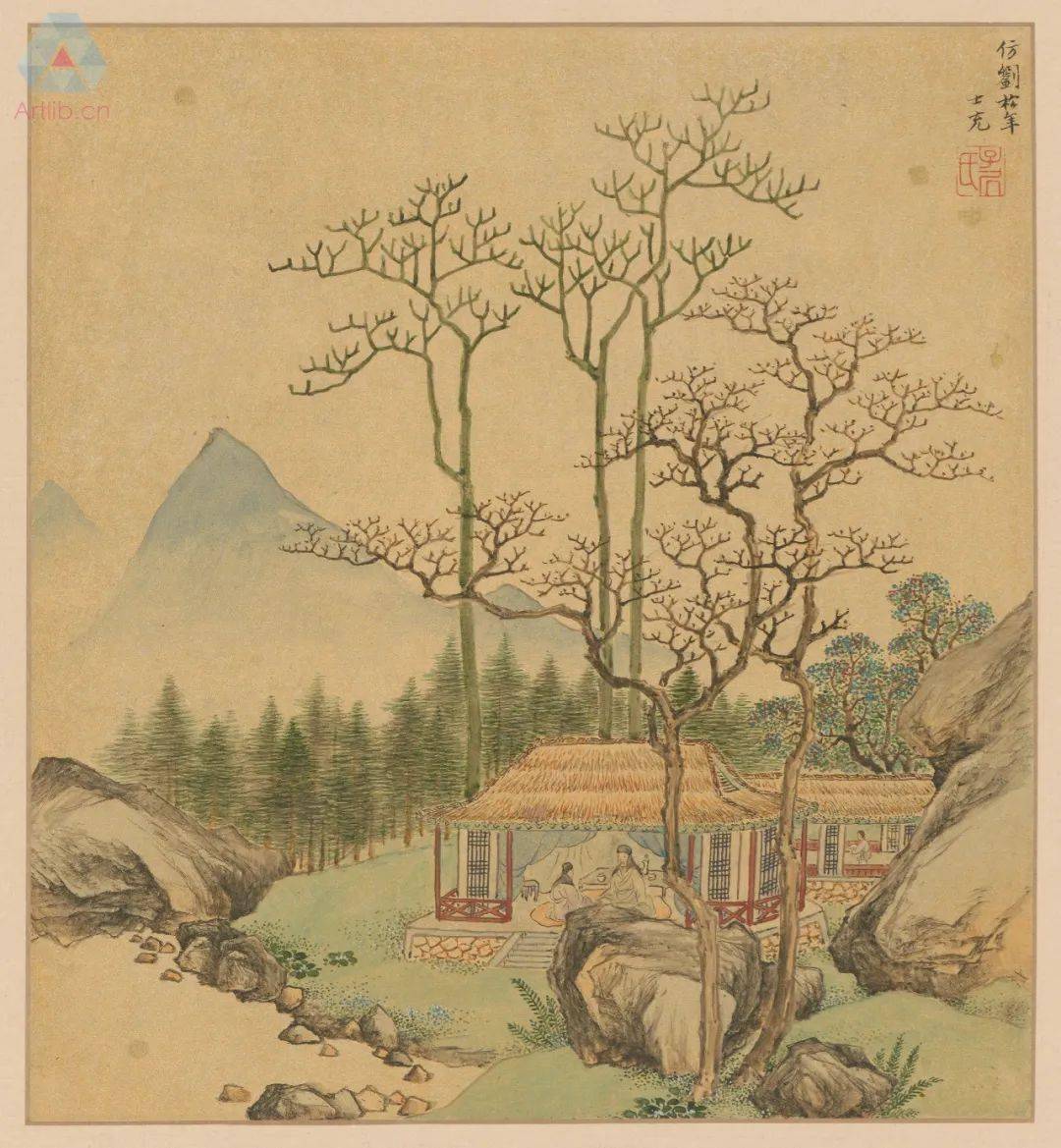 江山千里望无垠——中国历代青绿山水画展_壁画_莫高窟_敦煌 江山千里望无垠——中国历代青绿山水画展_壁画_莫高窟_敦煌
