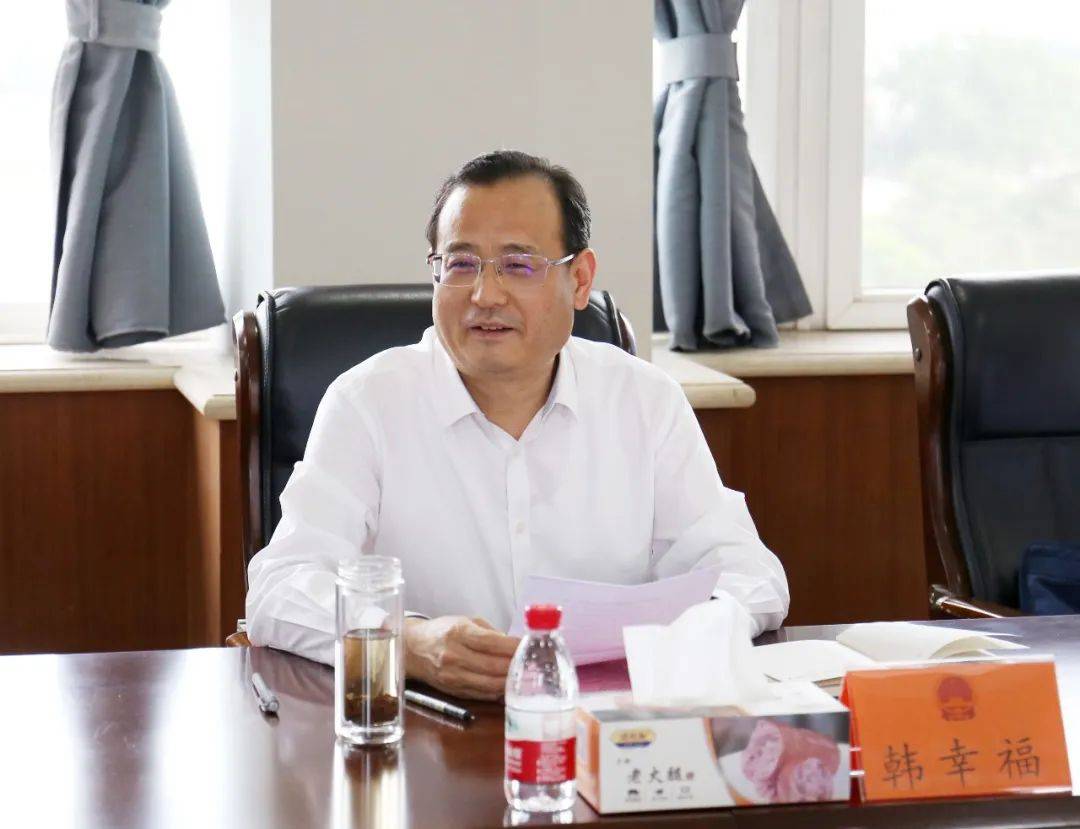 潍坊市人大常委会副主任韩幸福一行到得利斯调研乡村振兴工作