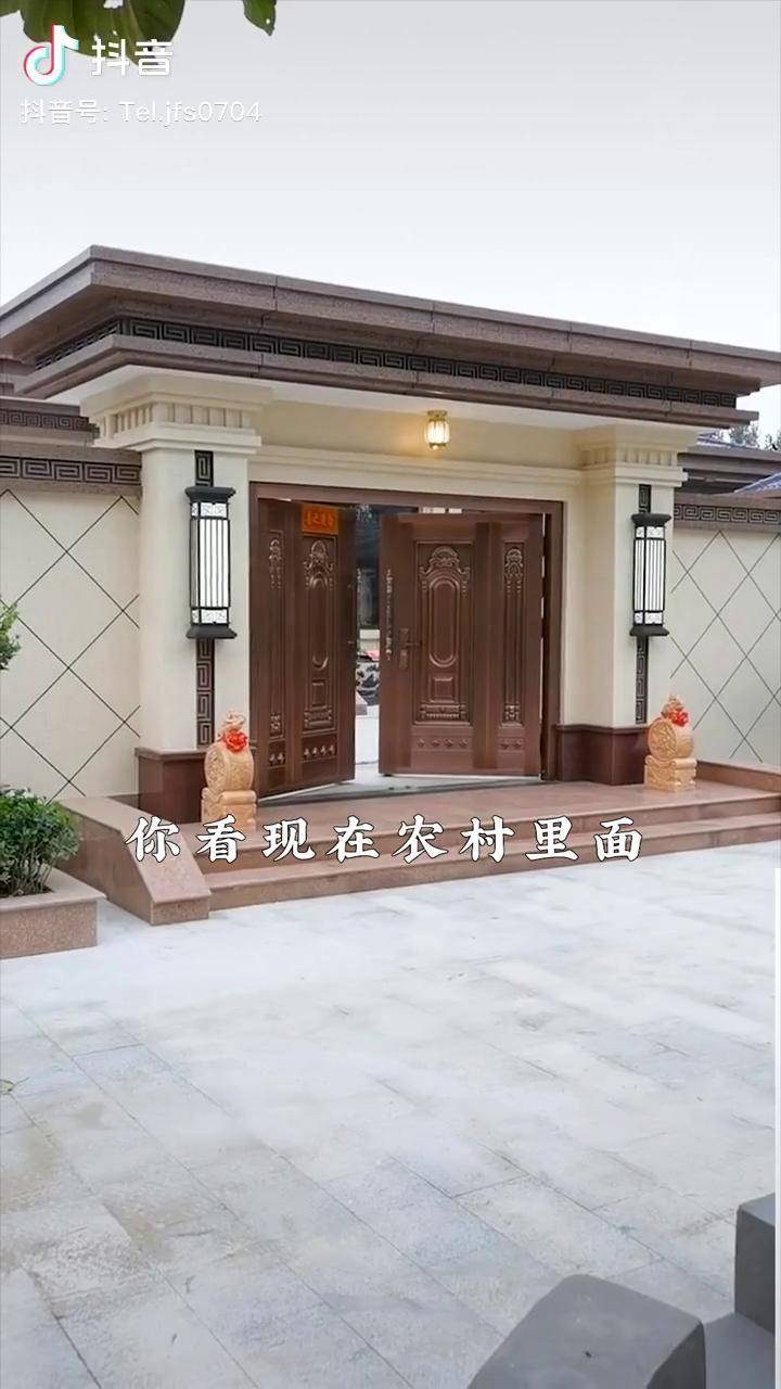 农村一层小院经济实惠农村自建房庭院