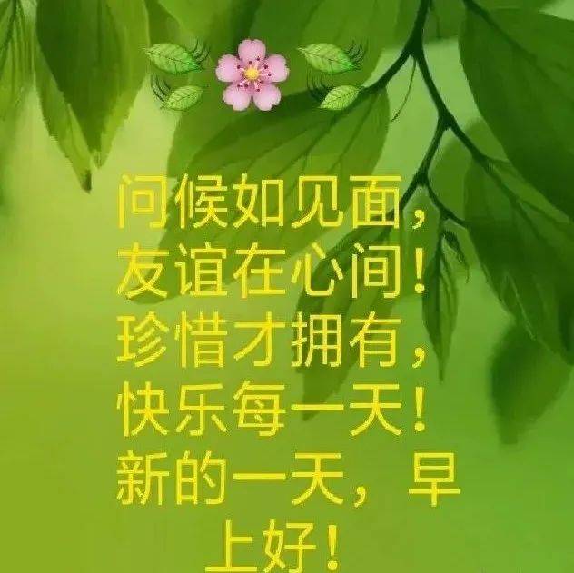 问侯如见面，友谊在心间_阳光_乐就_福如东海