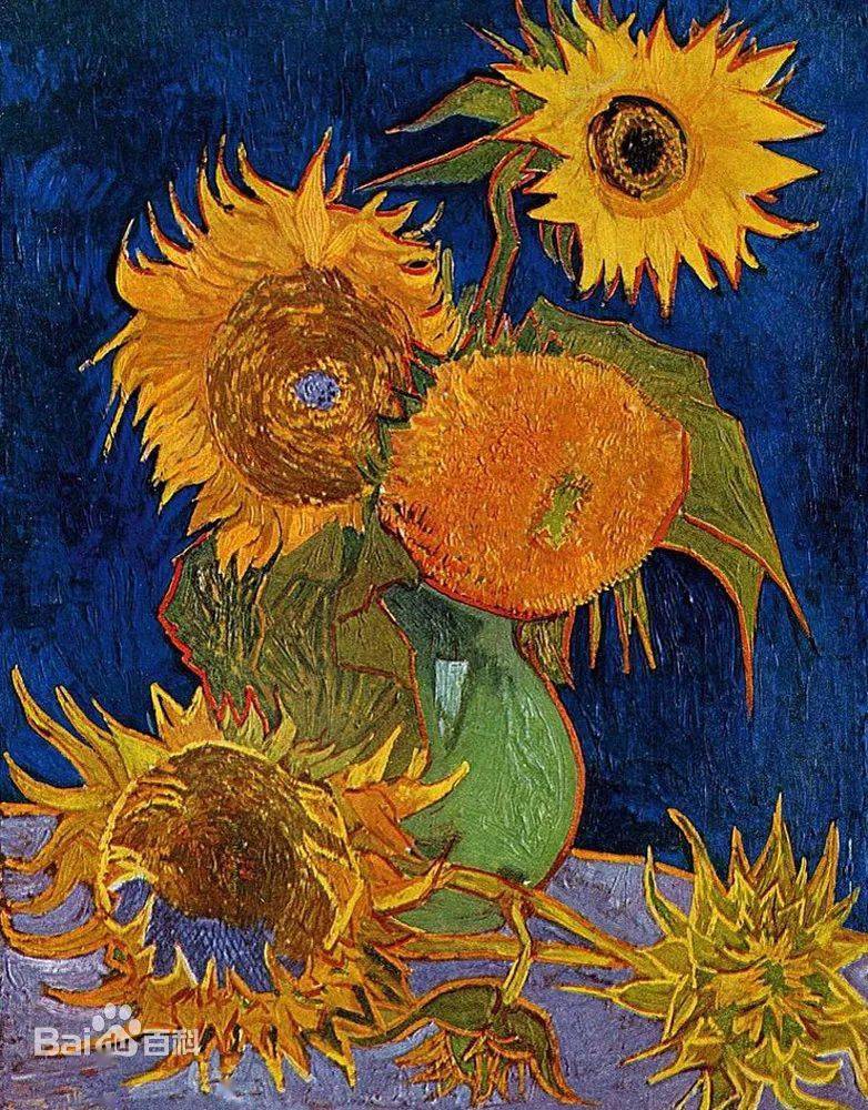 中外经典名画鉴赏丨向日葵amp货郎图