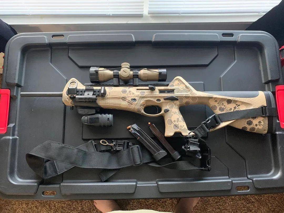 对这造型来电吗berettacx4storm卡宾枪美图