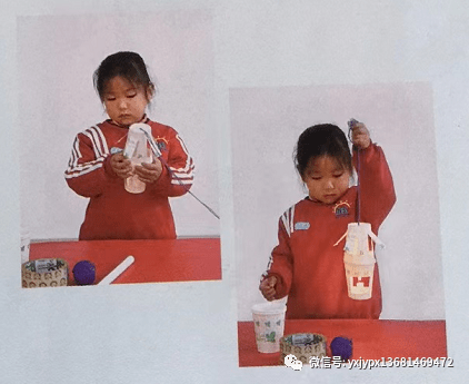 儿童趣味科学小实验纸杯旋转灯