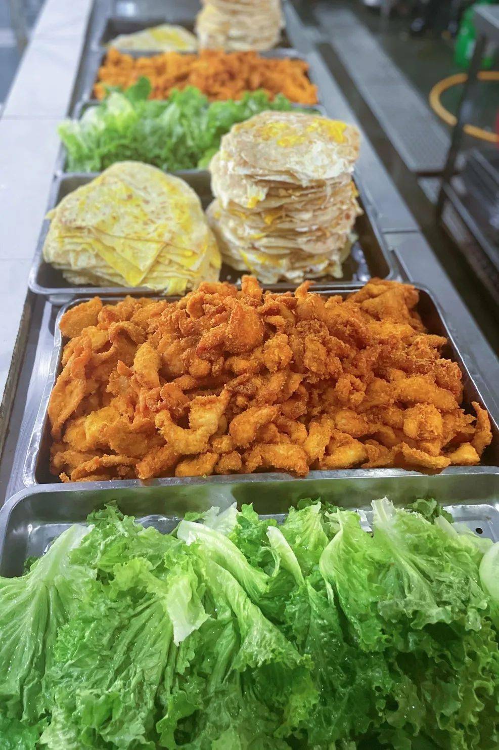 校园动态隆尧一中学生食堂剪影
