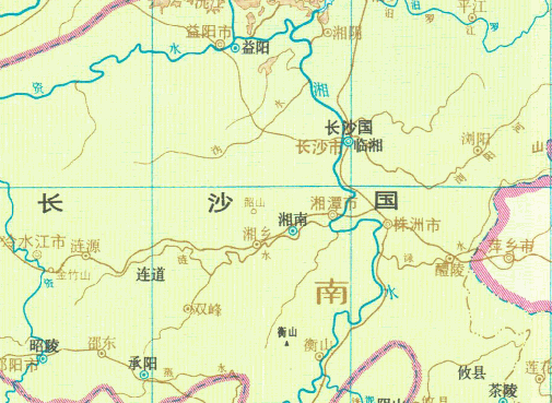 商周时期今湘潭境为荆楚之地,战国时属楚国.