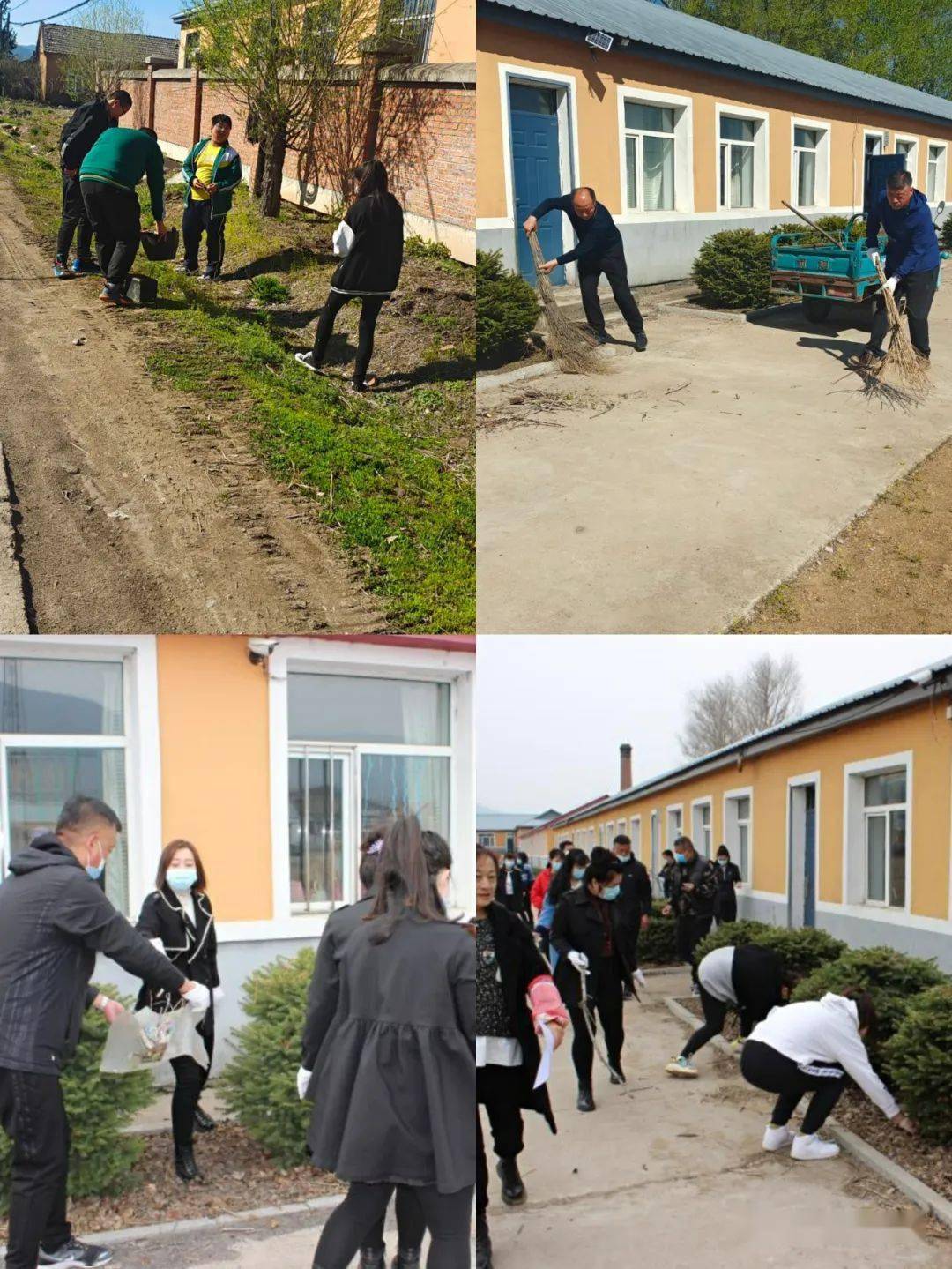 【环保教育】防疫有我 爱卫同行——南岔县晨明镇中学组织开展净化