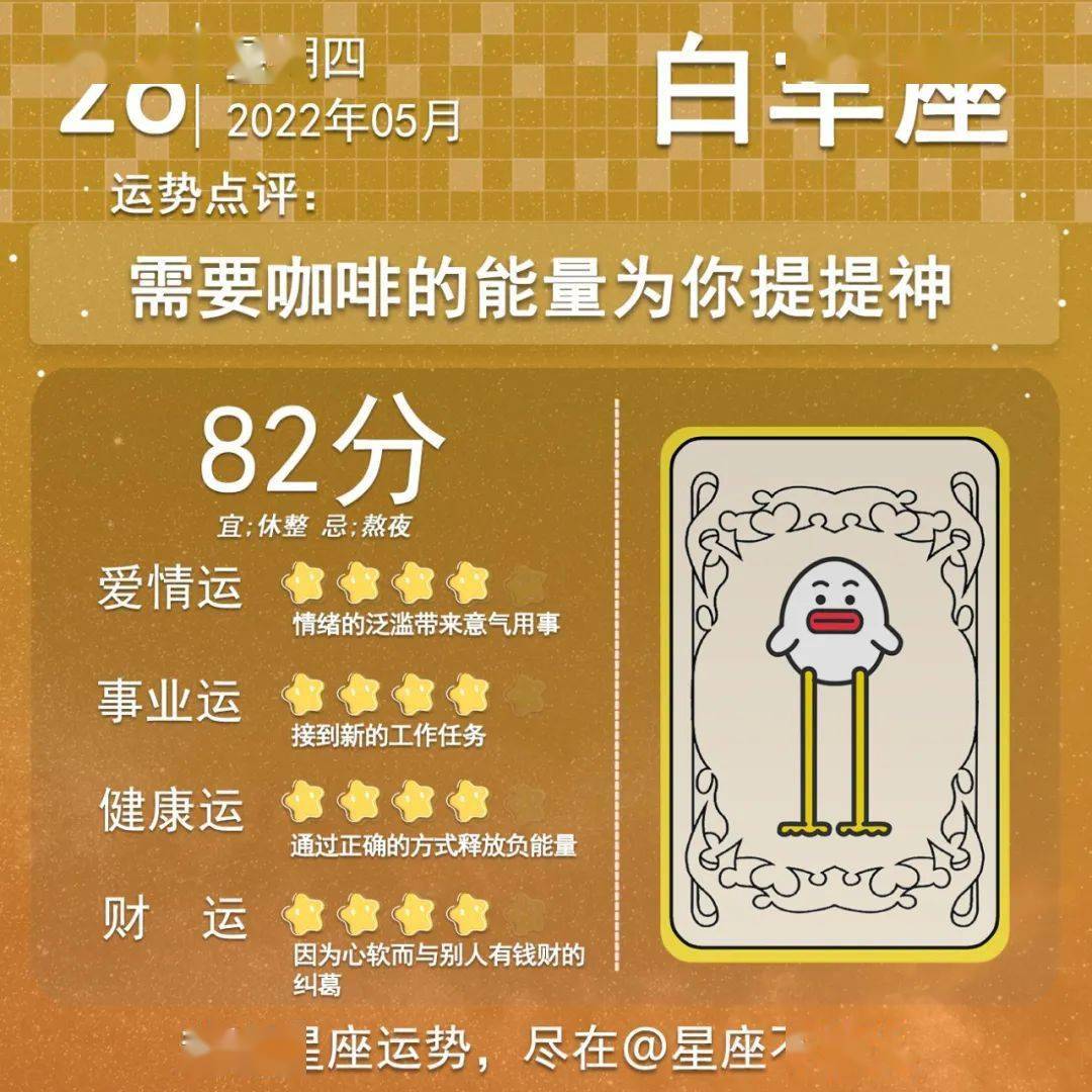 22年5月26日星座运势 关键字 后台 好运