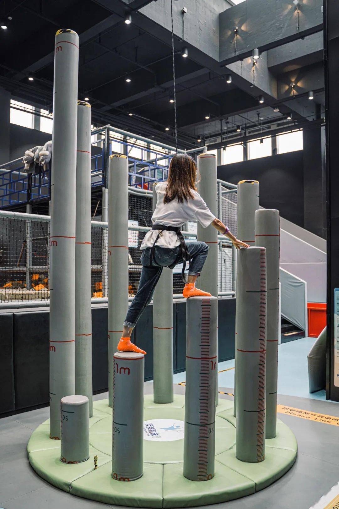 梅花桩4米高的步步惊心