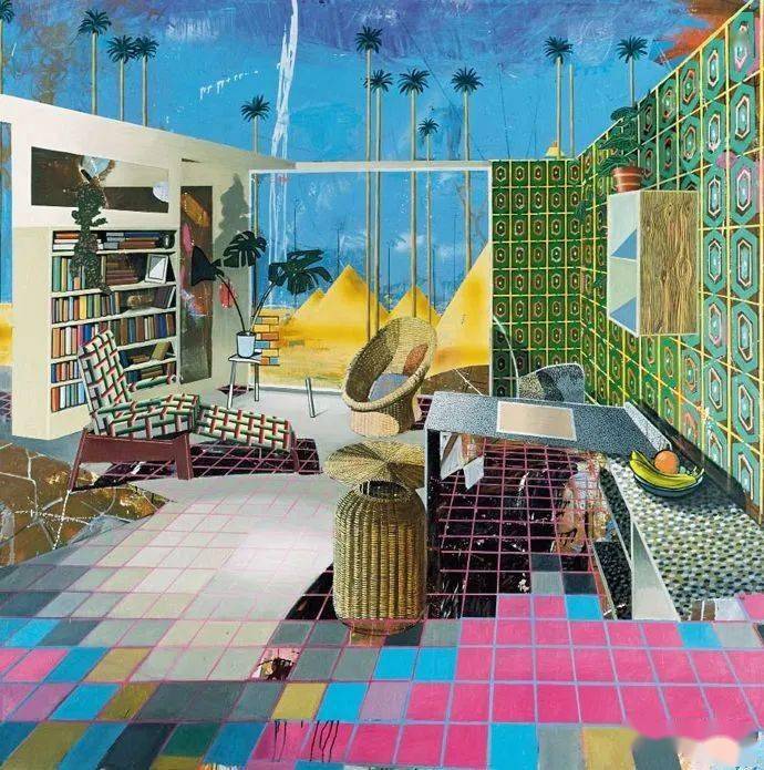 matthias weischer | 新莱比锡画派_on_oil_canvas