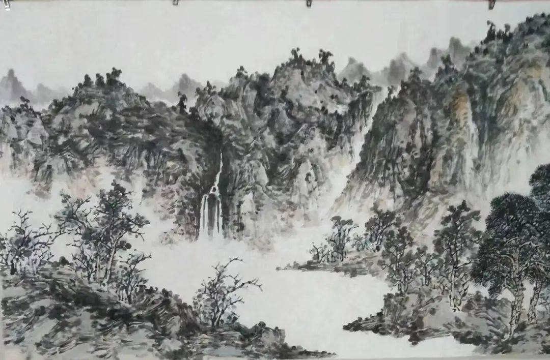 我的家乡我来画-感知画家孙群力_沂蒙山_绘画_沂水