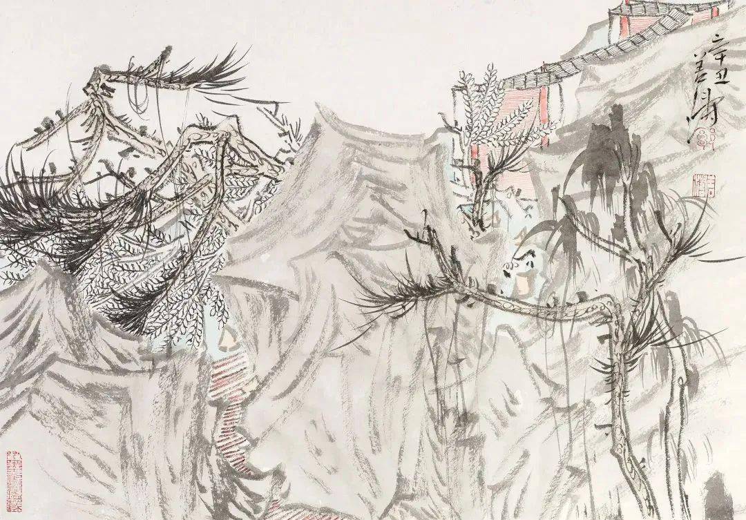 山水清韵郭善涛山水画