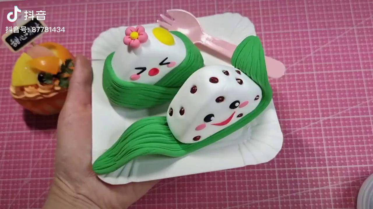 简单的端午节粘土粽子教程创作灵感幼儿园手工端午节手工粘土
