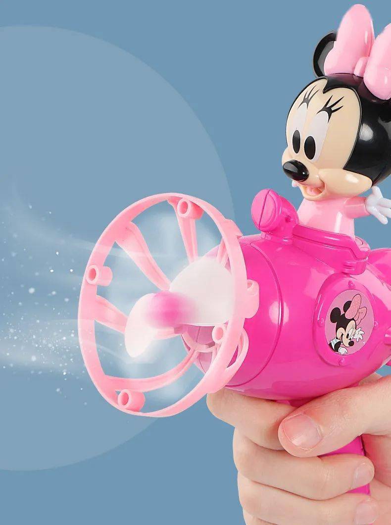 936严选4款迪士尼新款米奇amp米妮泡泡机气氛担当让娃玩到尽兴
