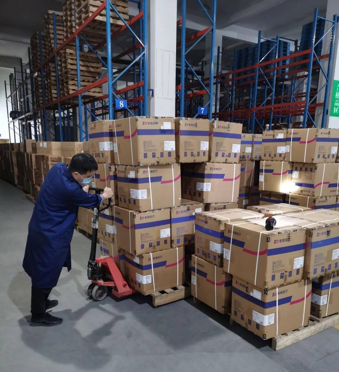 主动作为快速调配华通医药全力做好应急医疗储备物资配送工作