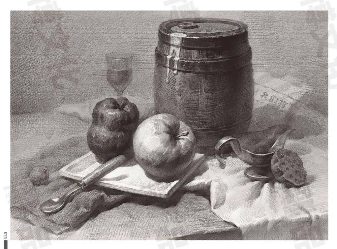 备战联考2静物素描横构图胡克文市面上唯一一本全部对应考题及详解的