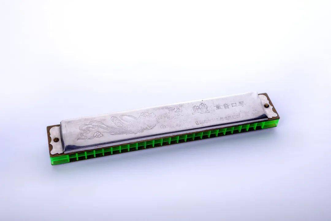 敦煌绿格子口琴