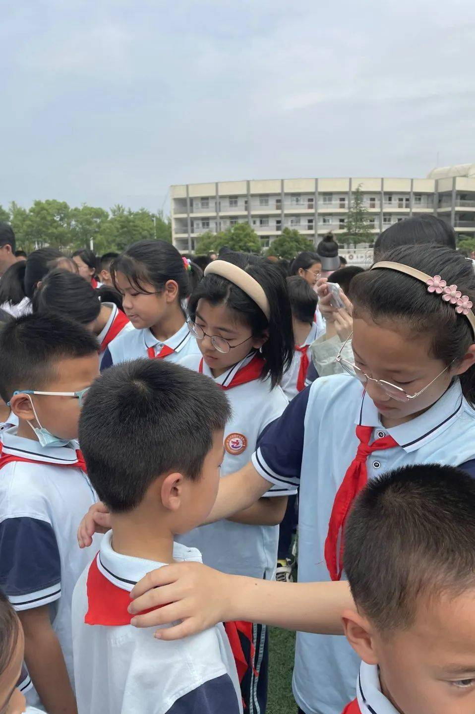 我们入队啦记2021学年良渚一小首批入队仪式