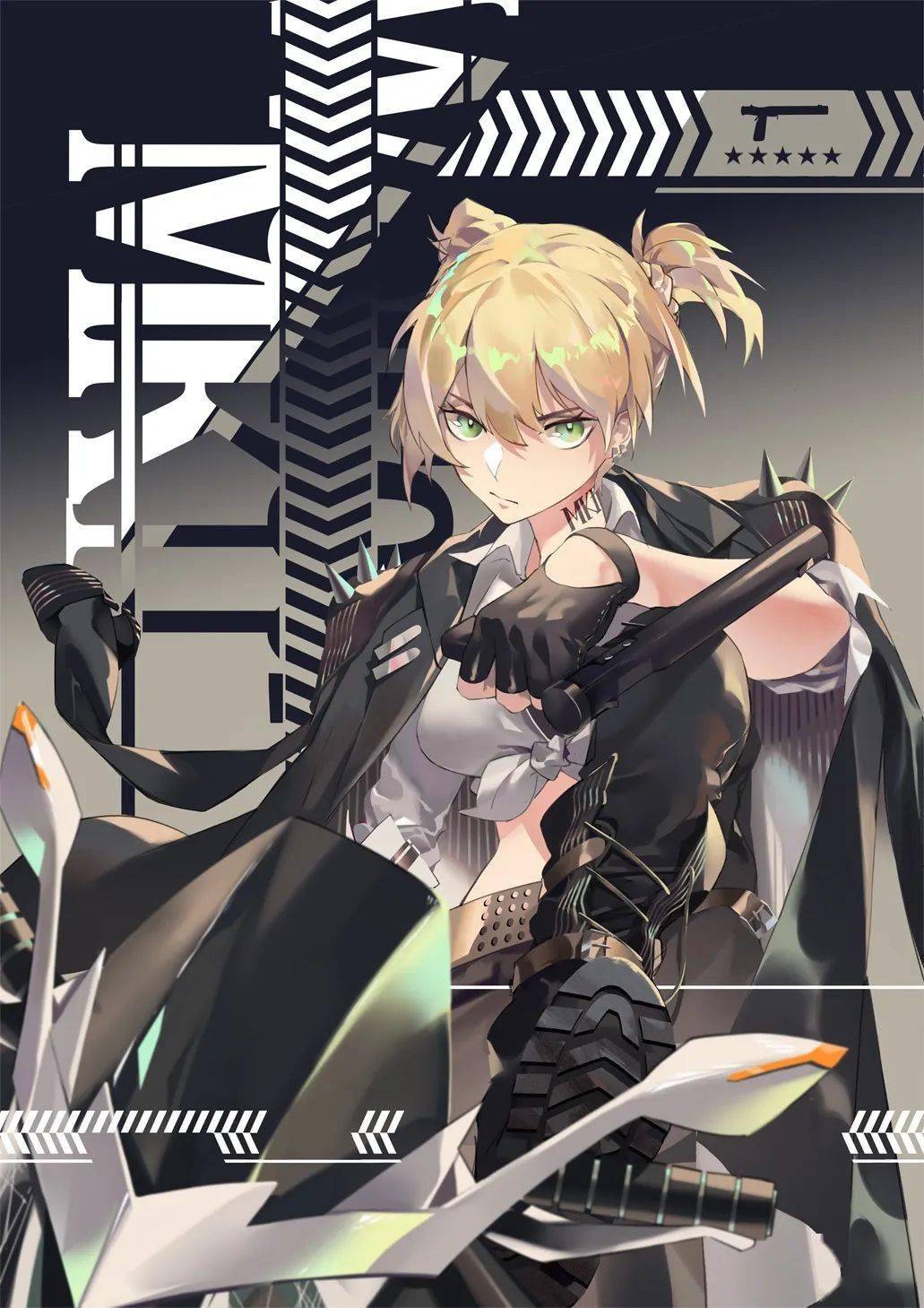 《少女前线》壁纸赏析:沉默不代表服从,生活在黑暗里不代表放弃光明