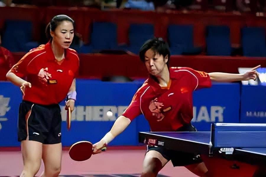 女乒30年系列17王楠张怡宁之后郭跃福原爱出山