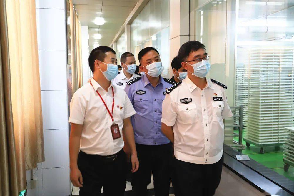 6月2日,市人民政府副市长,市公安局局长谢振华带队到桃江县开展安全