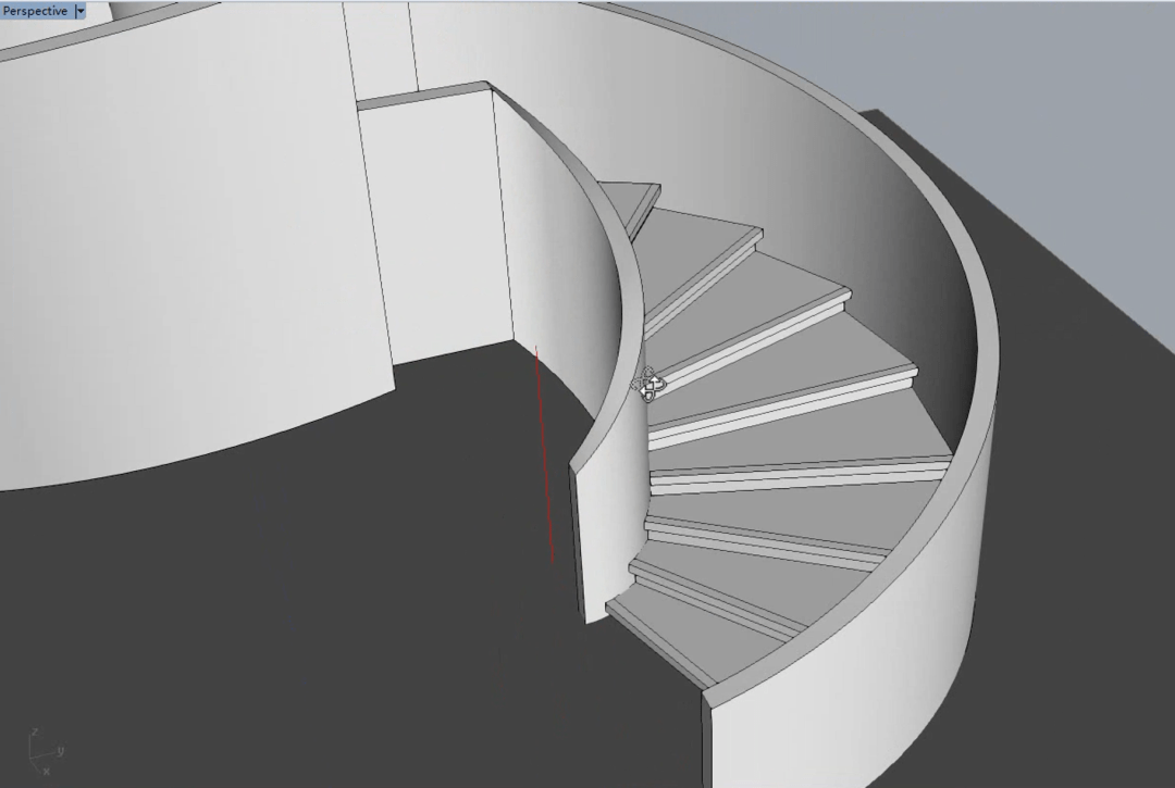 旋轉樓梯該如何建模