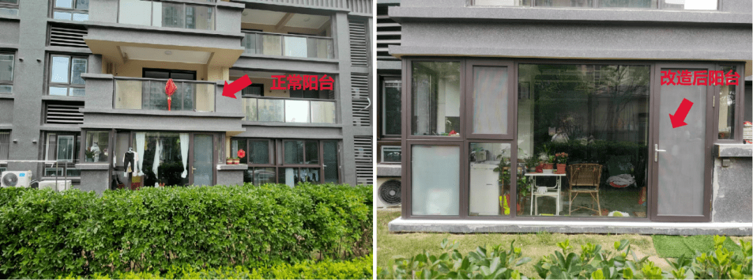 阳台改成门镇江昔日神盘违建严重开发商和物业被约谈