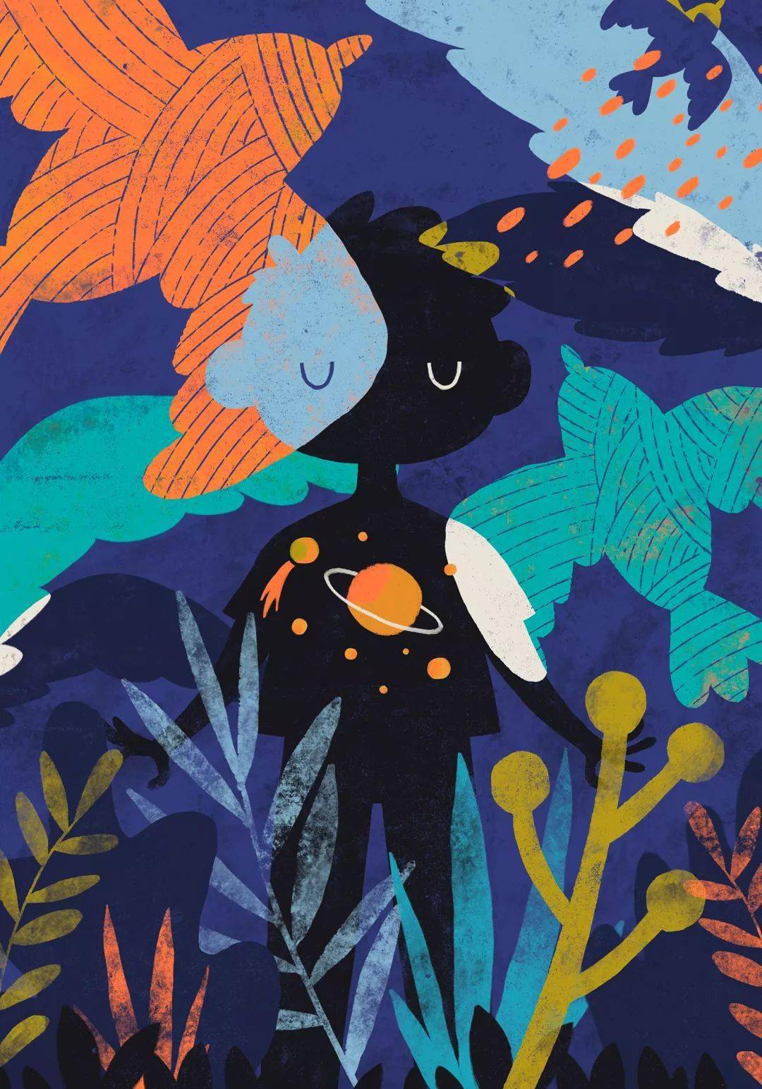 看的一脸懵逼意识流插画欣赏