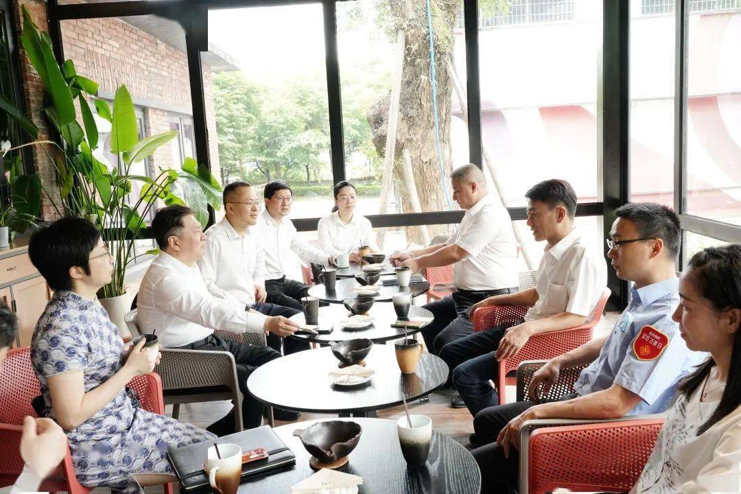 中国工商银行广东省分行行长韩松一行到访