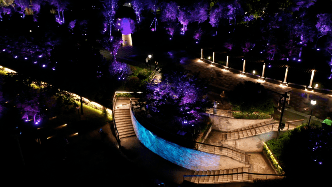 富陽新夜景閃亮登場趁著假期趕緊去打卡吧