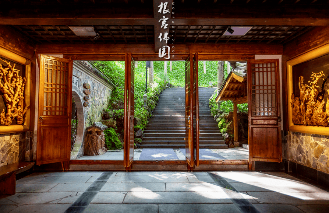 根宫佛国文化旅游区的七扇门门门有说道你知多少