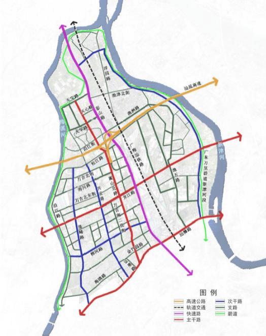 同时拥有广梅汕铁路增建二线汕头段及厦深高铁联络线,深汕,汕汾,规划