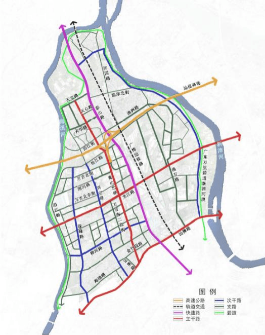 龙湖镇规划图高清图片