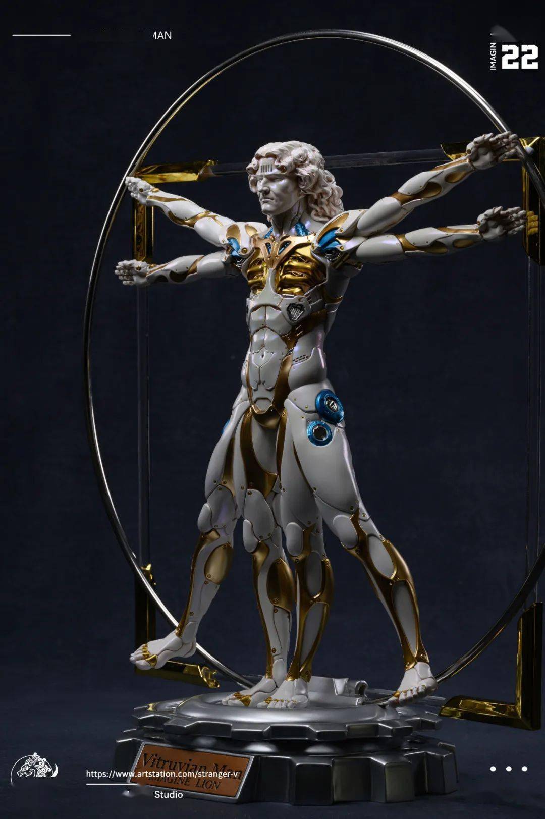 幻想狮威特鲁威人古典美学的潮流诠释