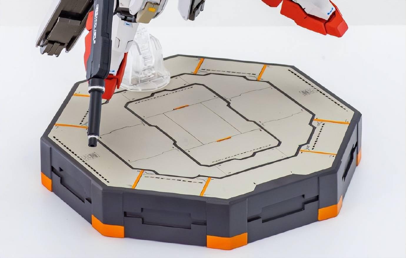 高机动试验型正义女神高达模型_地台_装甲_部分