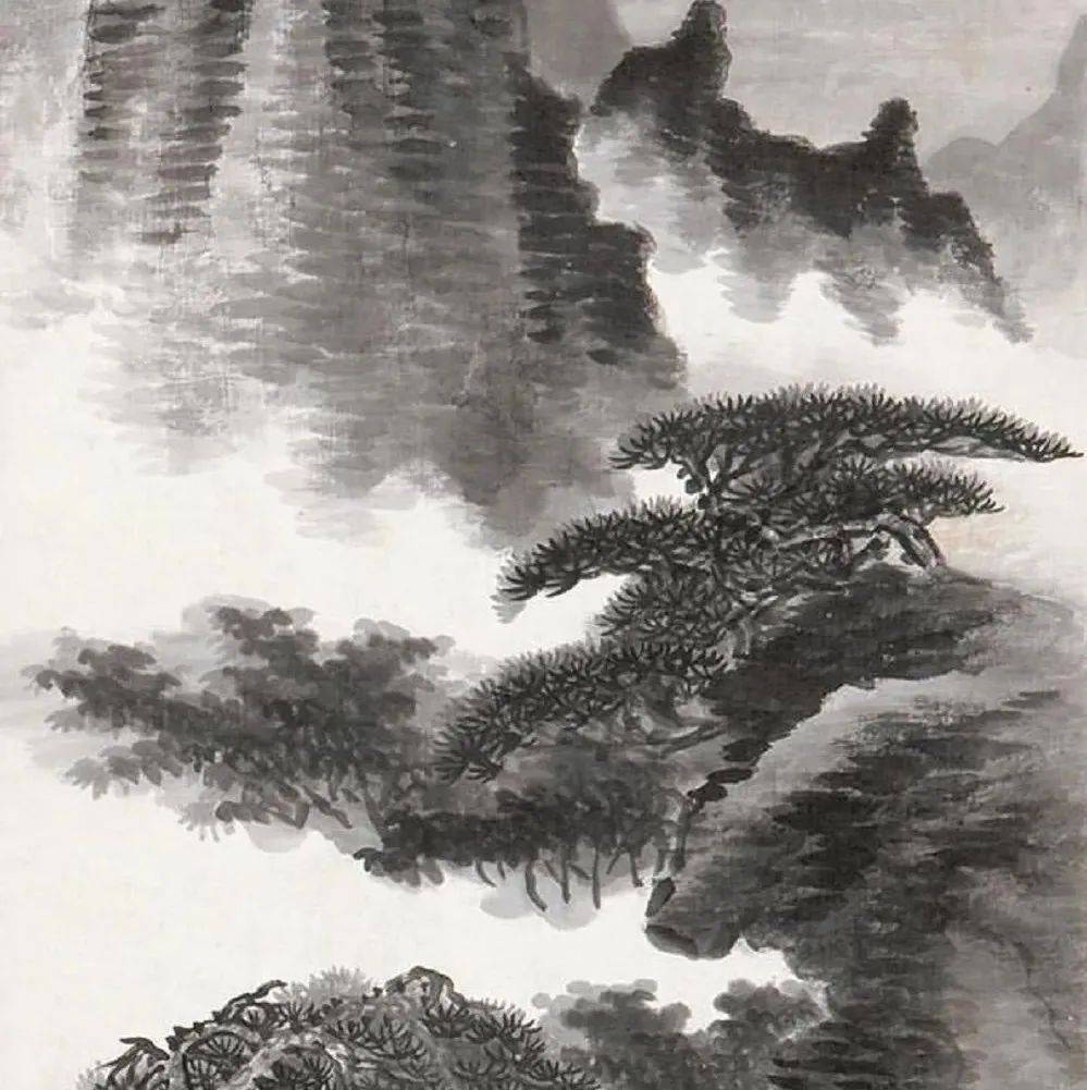 这墨笔山水，真超逸_国画_民国_著名画家