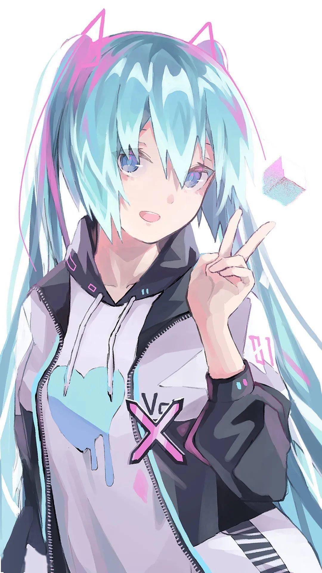 初音未来壁纸赏析谁都不曾听过的初始之音来自未来的访客