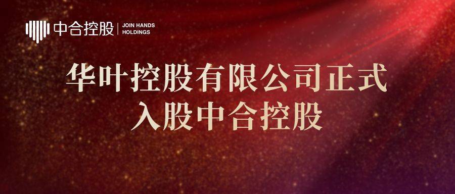 叶剑英后裔华叶控股有限公司董事长叶弘毅